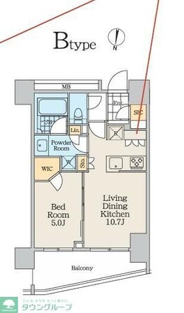 クレストコート中野富士見町の物件間取画像